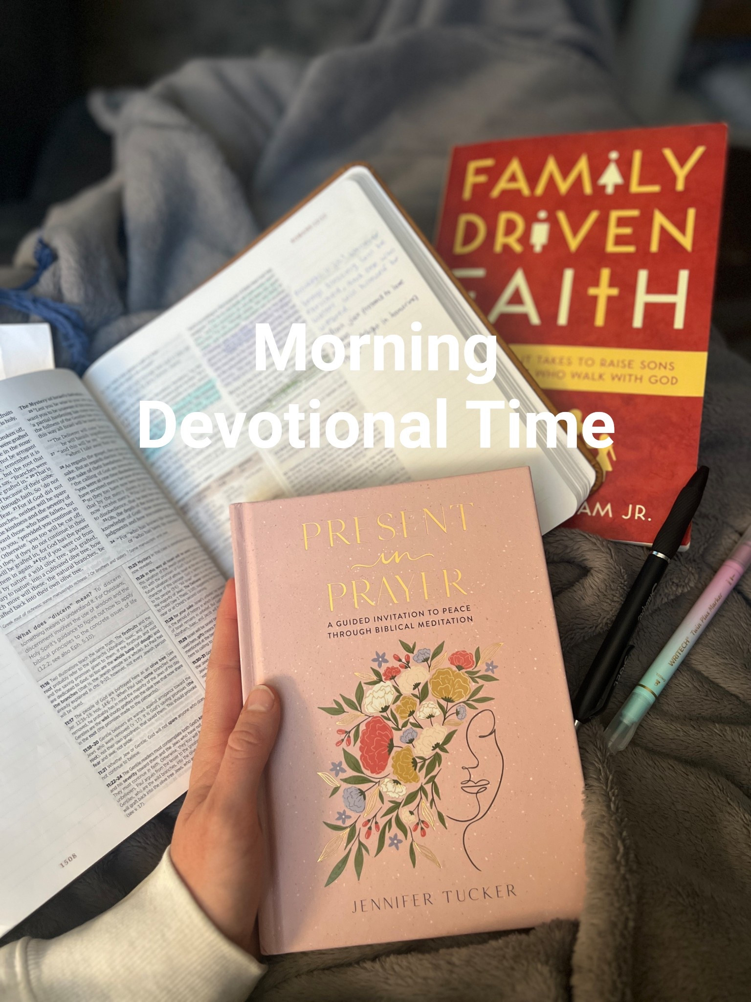 Morning devotional time as a mom of 3 🥰

#LTKFamily