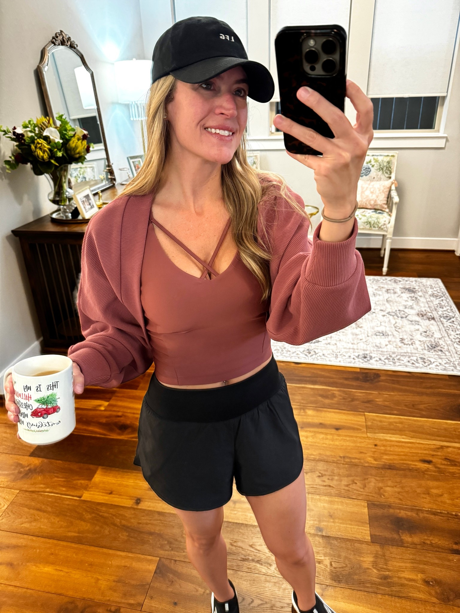 Athleisure 

This cozy shrug cardigan is perfect for fall. I’m loving it in this mauve toned color and the ivory color. I’ve worn them several times already with jeans, skorts, and shorts and yet it’s still hot outside. Grab the matching workout set while you can. I wear XS in the Avia brand. 

#everypiecefits

Fall outfit
Gym outfit 
Cardigan 
Work out clothes
Running shorts 
Yoga 

#LTKActive #LTKSaleAlert #LTKOver40