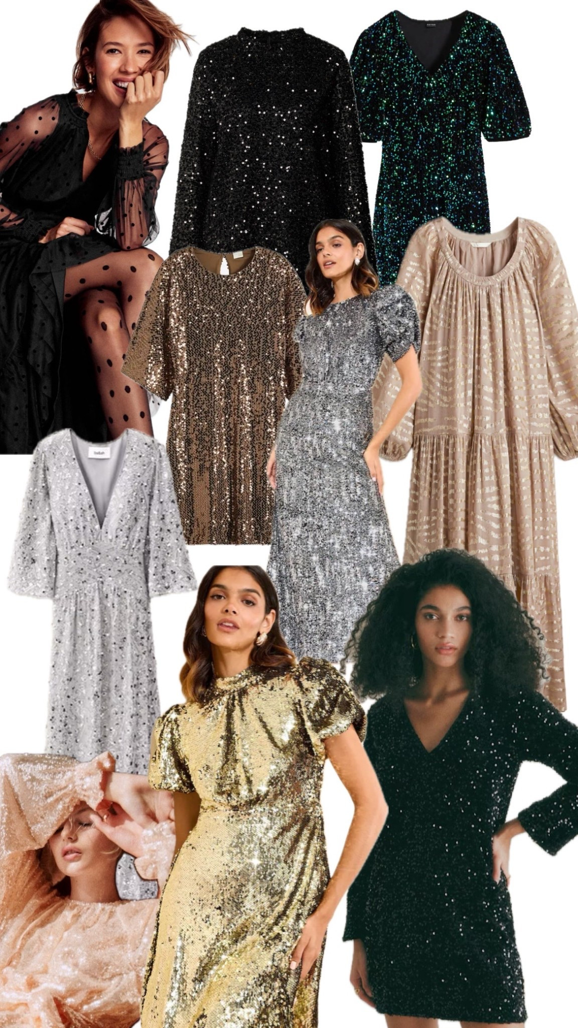 Glitzerkleider für die Feiertage - Weihnachten, Silvester, runde Geburtstage oder Alltagsglamour. #sequins #christmas #weihnachtsoutfit #festive #sezane 

#LTKfestive #LTKdeutschland #LTKkleider