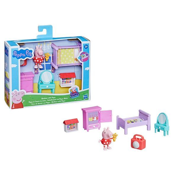 Target/Toys/Action Figures & Playsets/Action Figures‎Peppa Pig Bedtime with Peppa Accessory Set... | Target