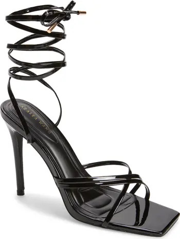 AZALEA WANG Arica Ankle Wrap Sandal (Women) | Nordstromrack | Nordstrom Rack