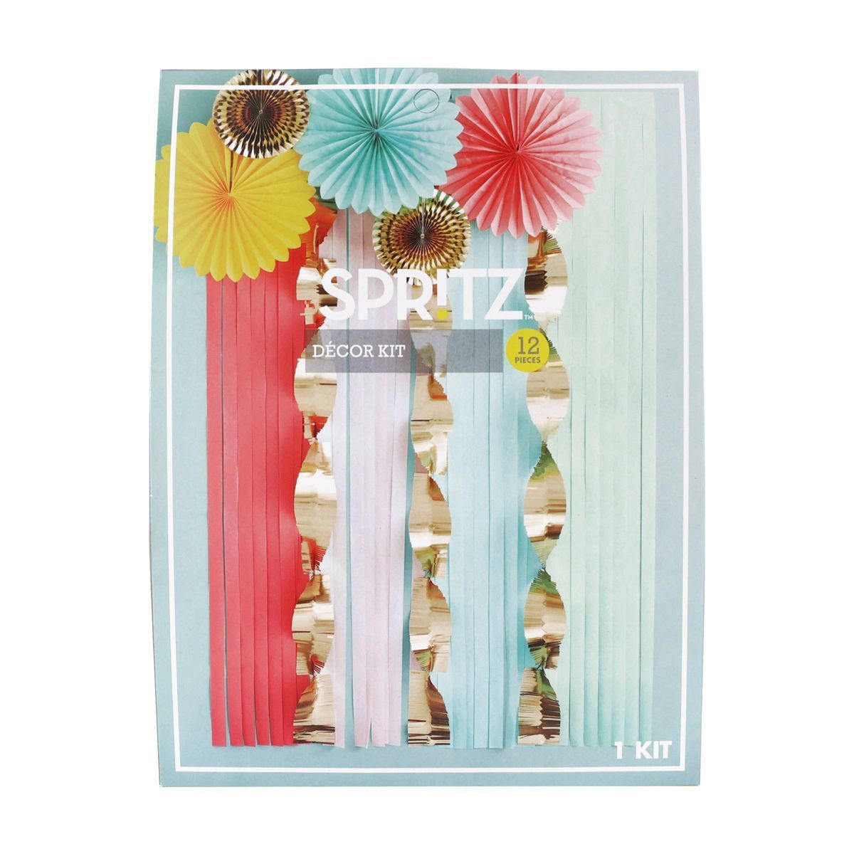 Bright Honeycomb Streamer Backdrop Pastel - Spritz™ | Target