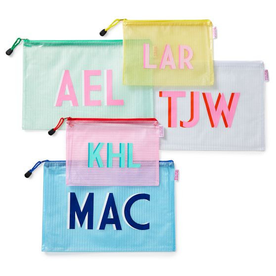 Poolside Clear Pouch, Set of 2 | Mark and Graham