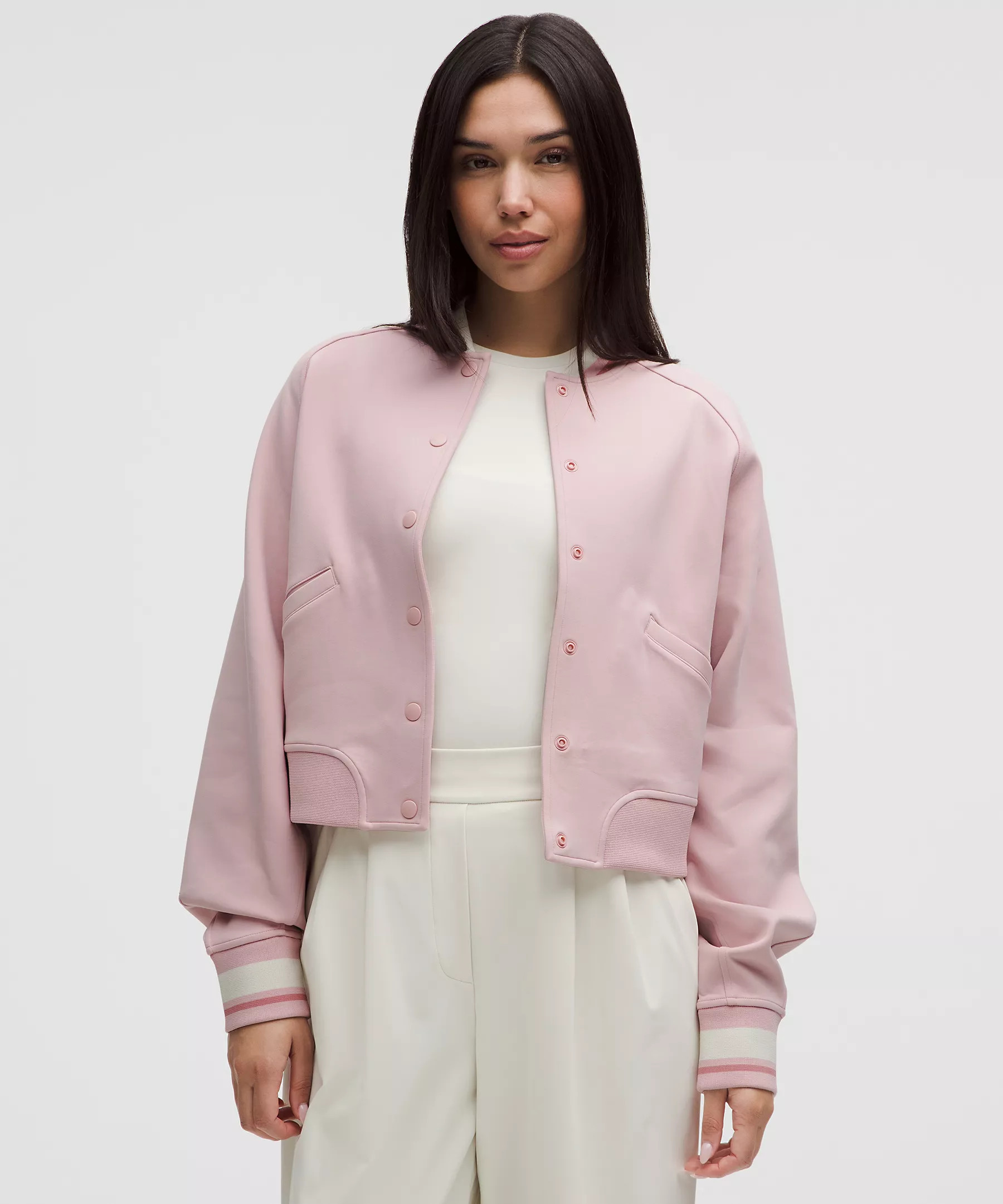 Snap-Front Collegiate Jacket | Lululemon (US)