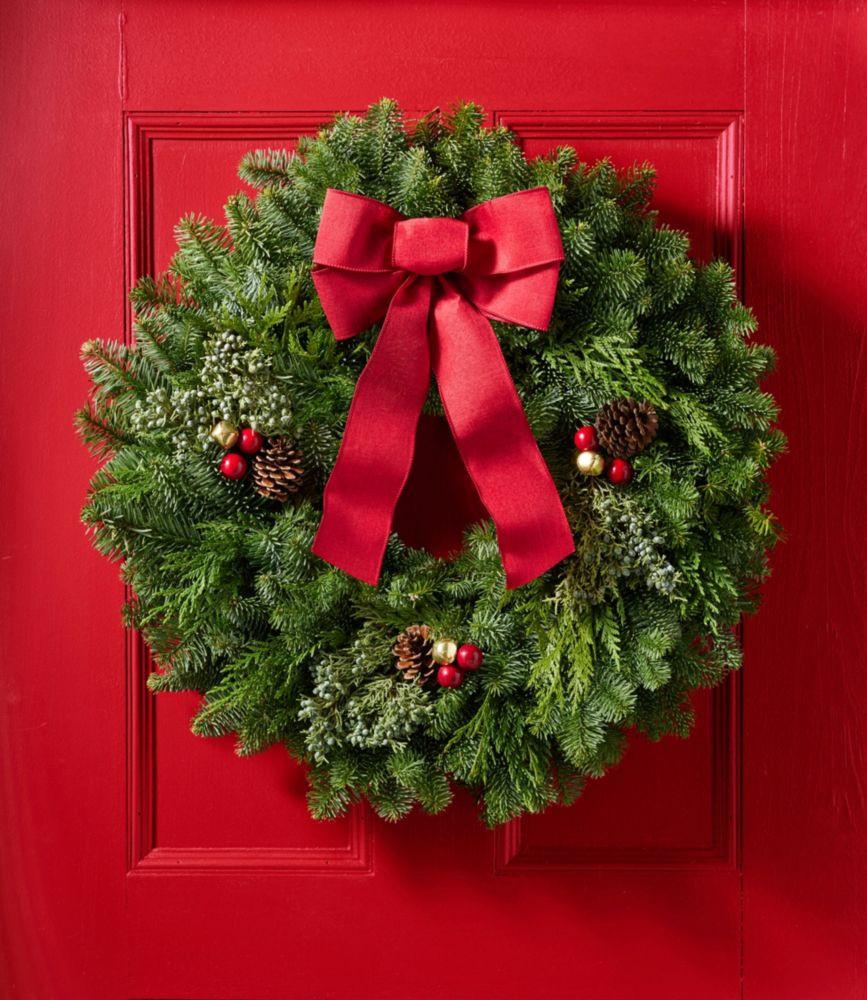 Tartan Wreath, 24" | L.L. Bean
