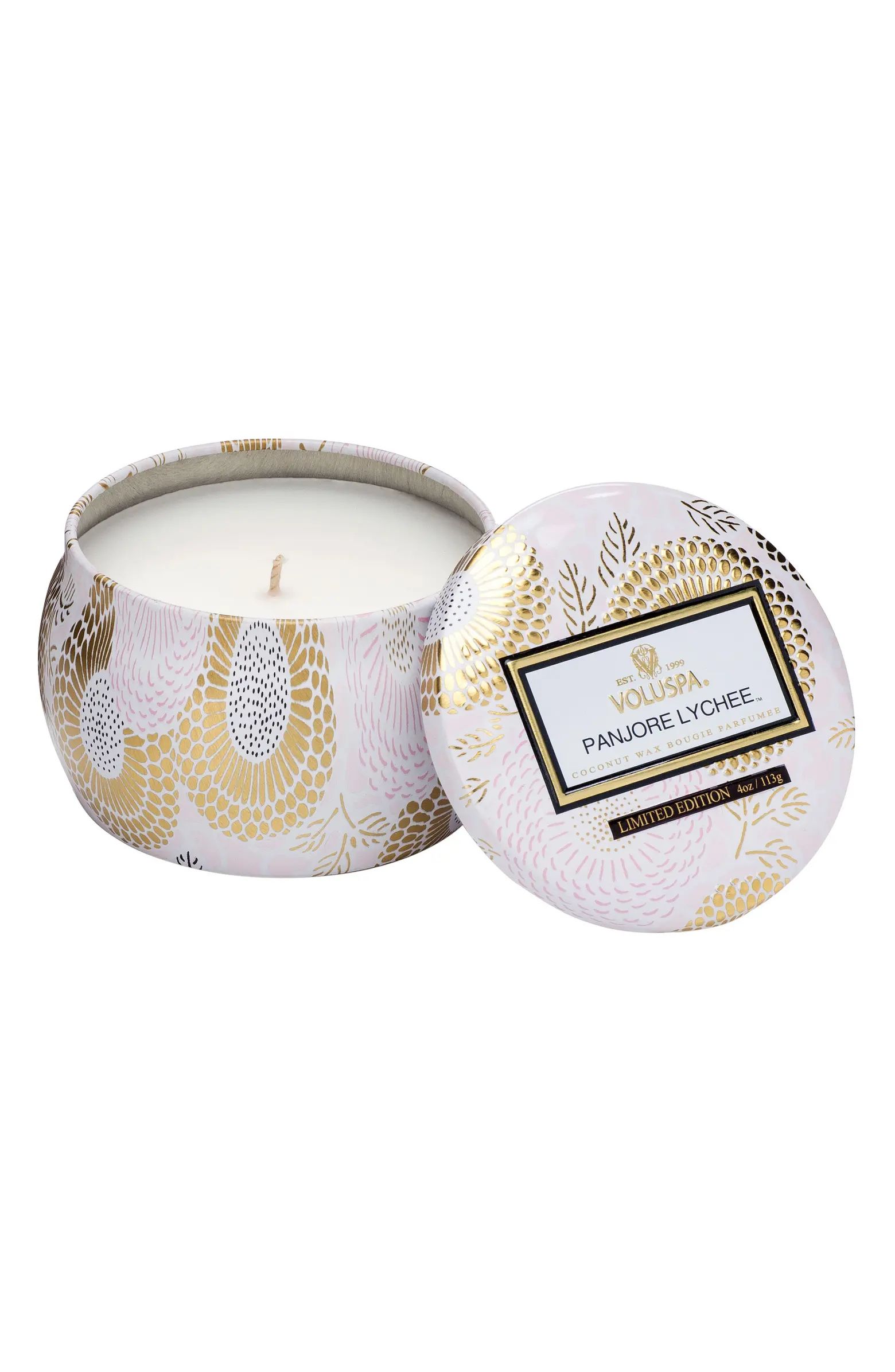 Panjore Lychee Mini Tin Candle | Nordstrom