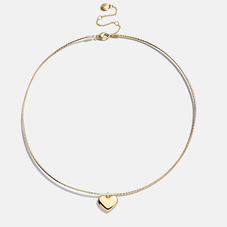 Millie Collar Necklace - Heart Collar Necklace | BaubleBar