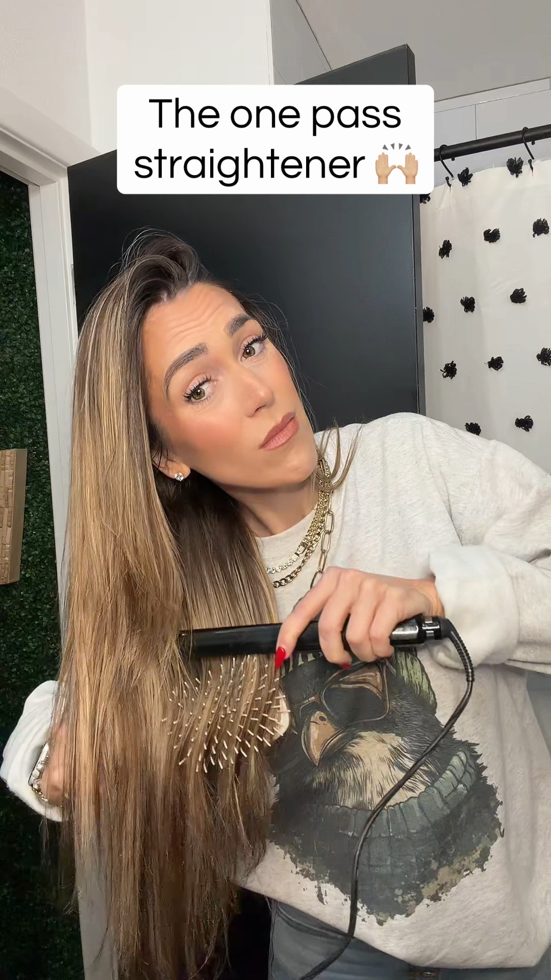 My go to hair straighter that is the true OG! I’ve tried many straighteners over the years with black hair, blonde hair, sew in extensions, clip in extensions and my Chi Hair straighter always makes it quick and easy! #hair #extensions #haircare #hairtools #googoohairextensions 
