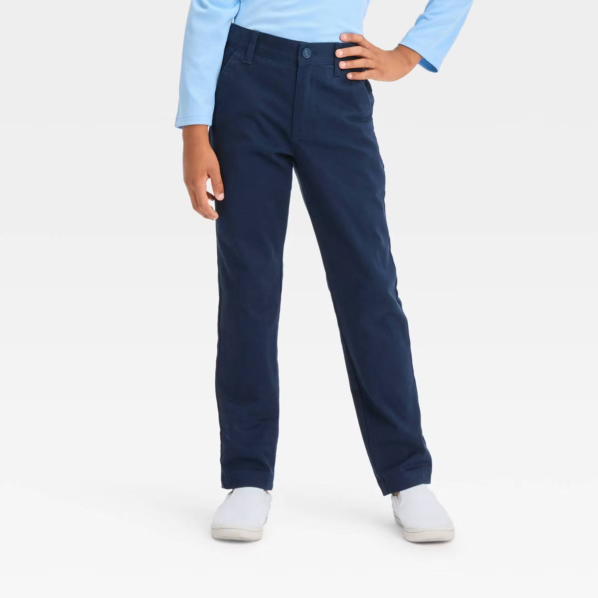 Boys' Skinny Fit Uniform Pants - Cat & Jack™ | Target