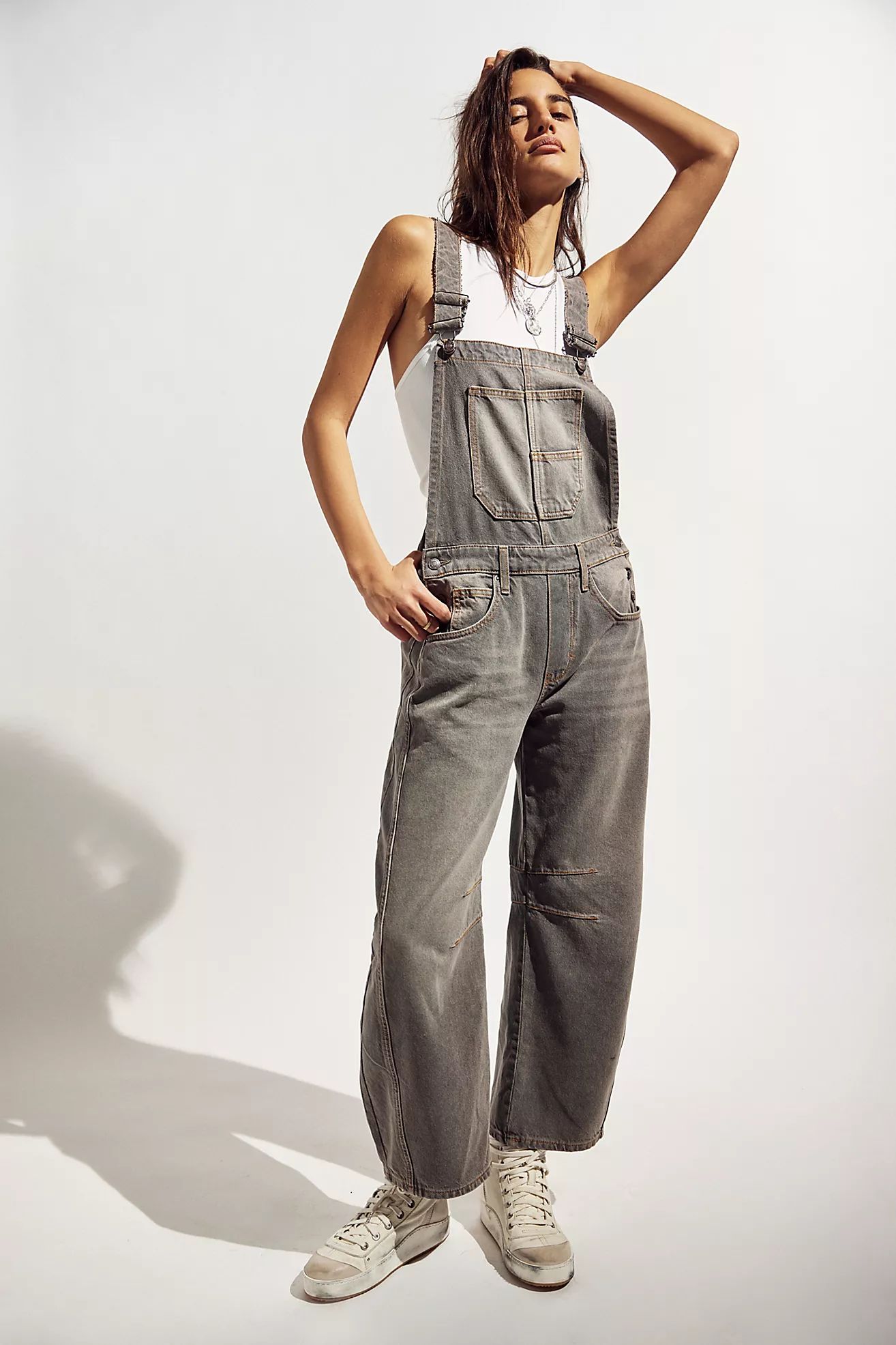 We The Free Good Luck Barrel Overalls | Free People (Global - UK&FR Excluded)