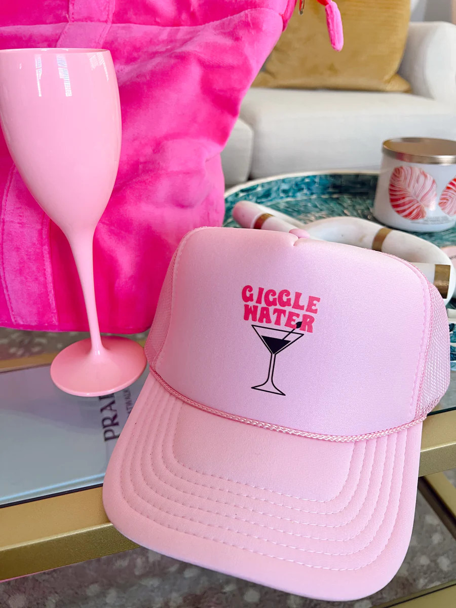 Giggle Water Trucker Hat | KenzKustomz
