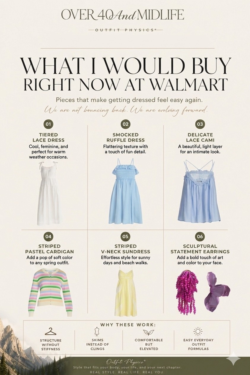 ✨Tap the bell, save and ❤️ for over 40 fashion, midlife style, midsize fashion and luxury looks for less. 

What I would buy at Walmart right now 

👑 Helping you look good, feel good.-Lindsey Denver   Check back daily for belly-friendly style, confidence, and Outfit Physics™.

#LTKOver40 #LTKPlusSize #LTKMidsize

Comment SHOP below to receive a DM with the link to this post on my LTK ⬇ https://liketk.it/6fevr