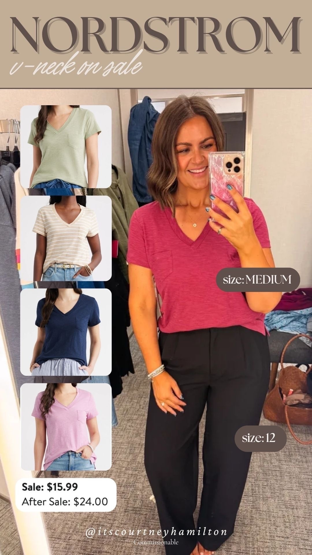 This V-neck is still in stock and on sale from Nordstrom! Grab before the sale ends on the 9th! I am in a MEDIUM!

Fall fashion, sale alert, finds under 100, workwear, new arrivals, Courtney Hamilton

#LTKSaleAlert #LTKWorkwear #LTKootd