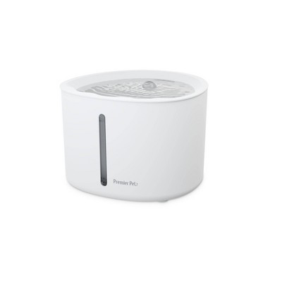 Premier Pet 110oz Dog and Cat Automated Fountain - White | Target