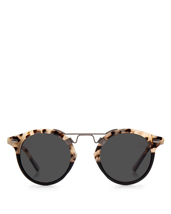 Unisex St. Louis 24K Polarized Round Sunglasses, 46mm | Bloomingdale's (US)