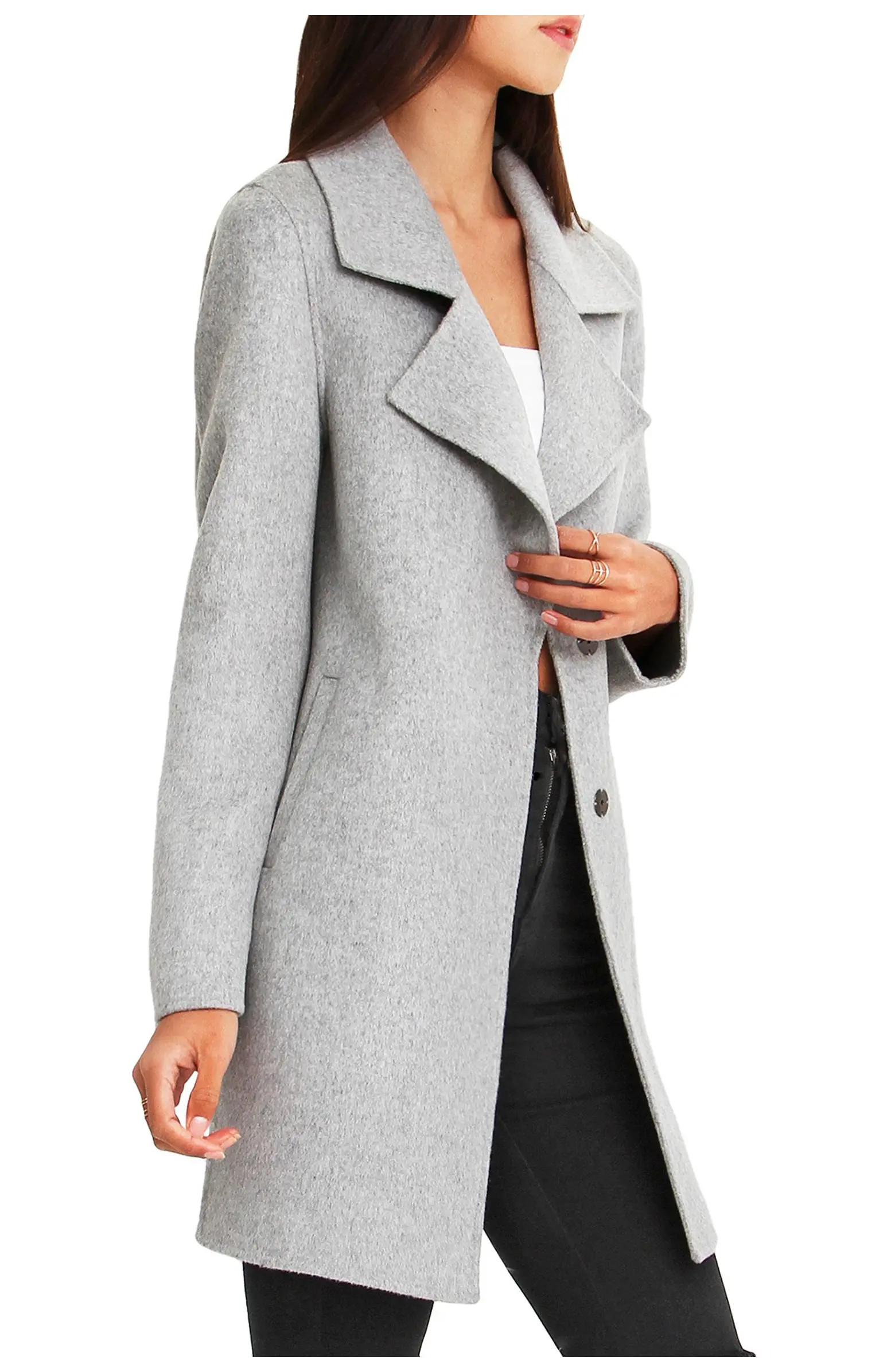 Ex-Boyfriend Wool Blend Oversized Jacket | Nordstrom Rack