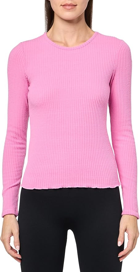 PJ Salvage Women's Loungewear Live in Color Long Sleeve Top | Amazon (US)