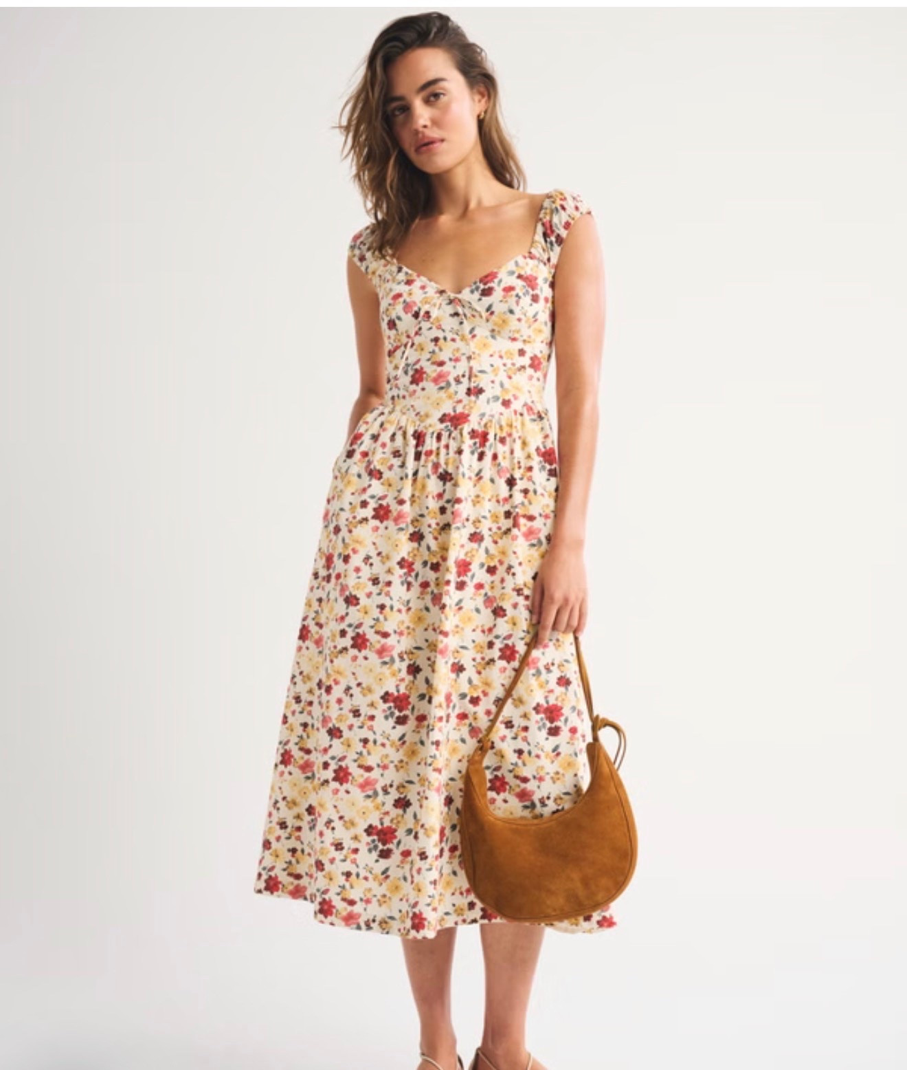 100% Cotton Bra-Free Cap Sleeve Dipped Waist Midi Dress @abercrombie

#LTKxAbercrombie #LTKSeasonal #LTKSaleAlert