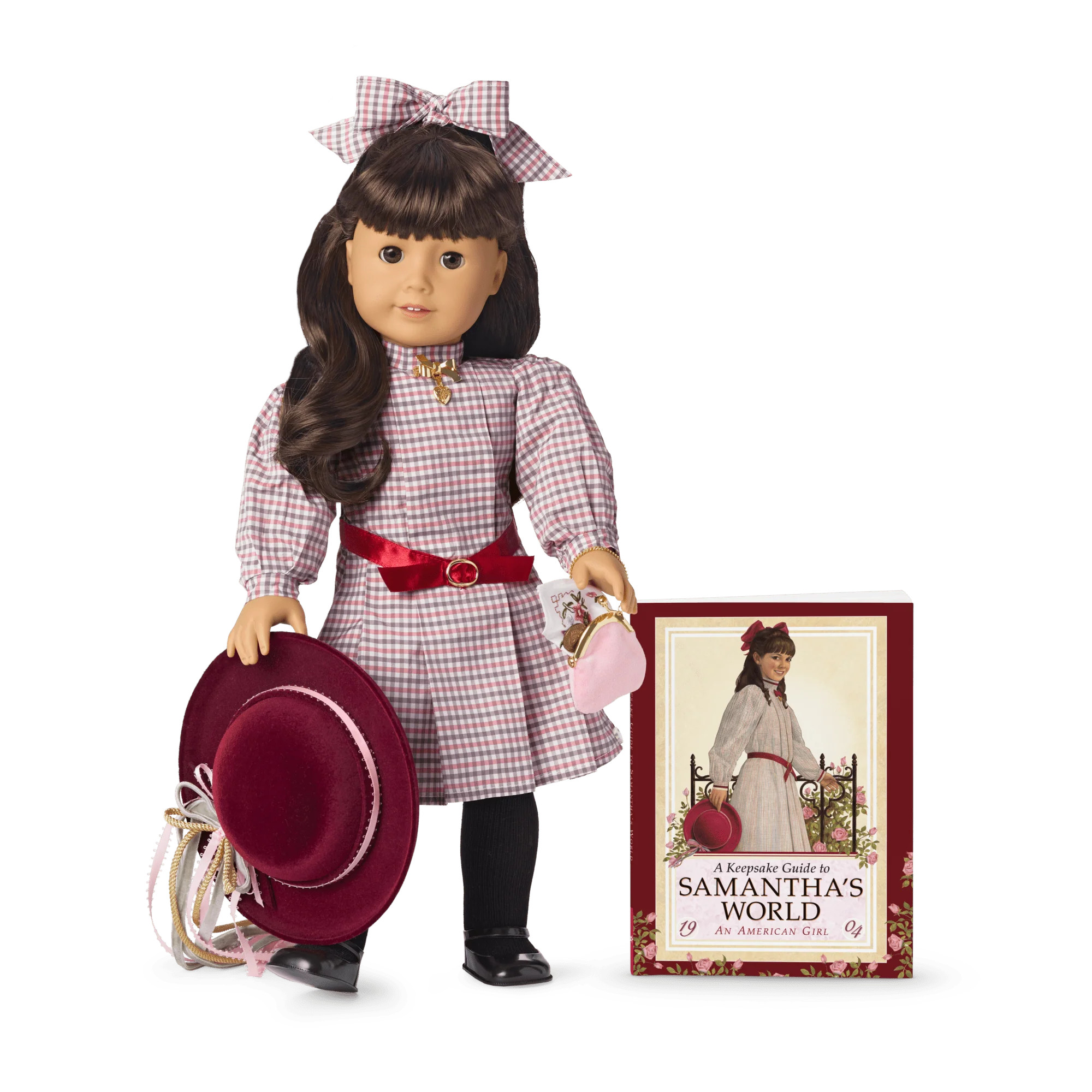Samantha Parkington™ 18-inch Doll, Book & Accessories (Historical Characters) | American Girl