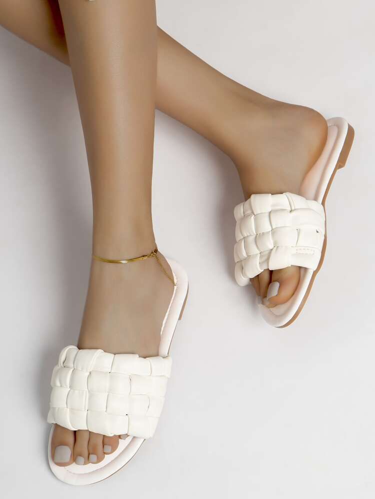 Woven Slide Sandals | SHEIN