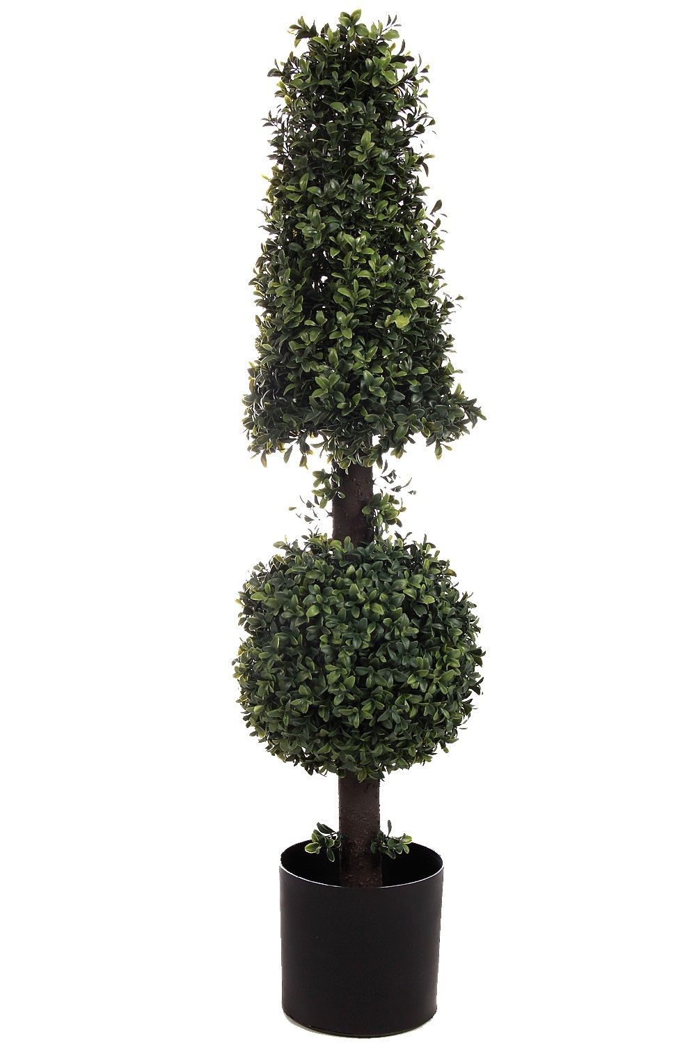Regency 38" Boxwood Ball Cone Topiary - Walmart.com | Walmart (US)