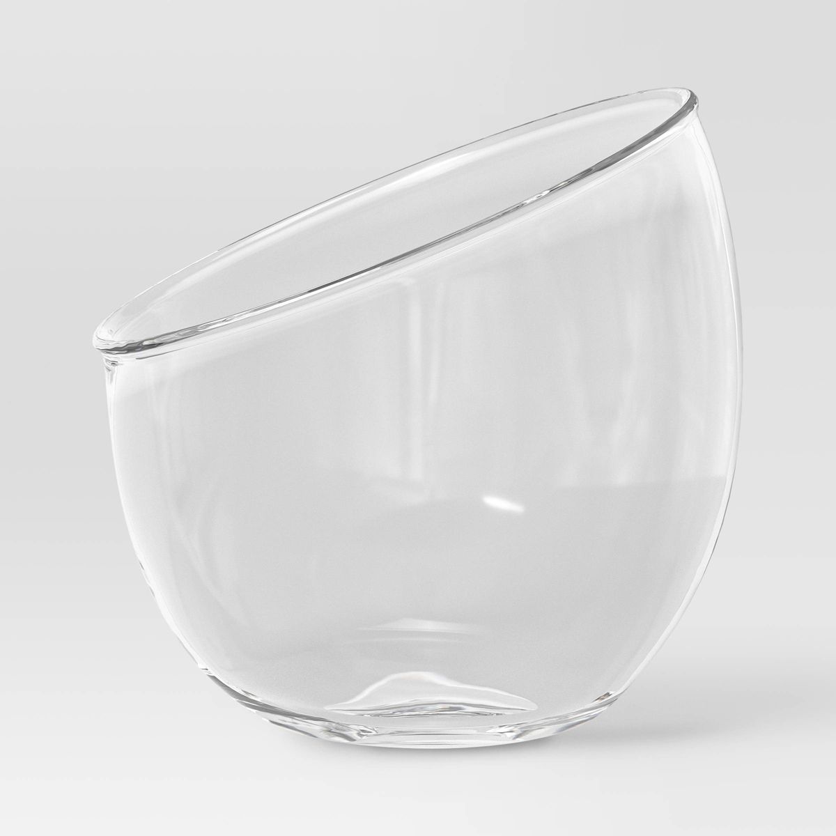 Angled Round Glass Vase - Threshold™ | Target