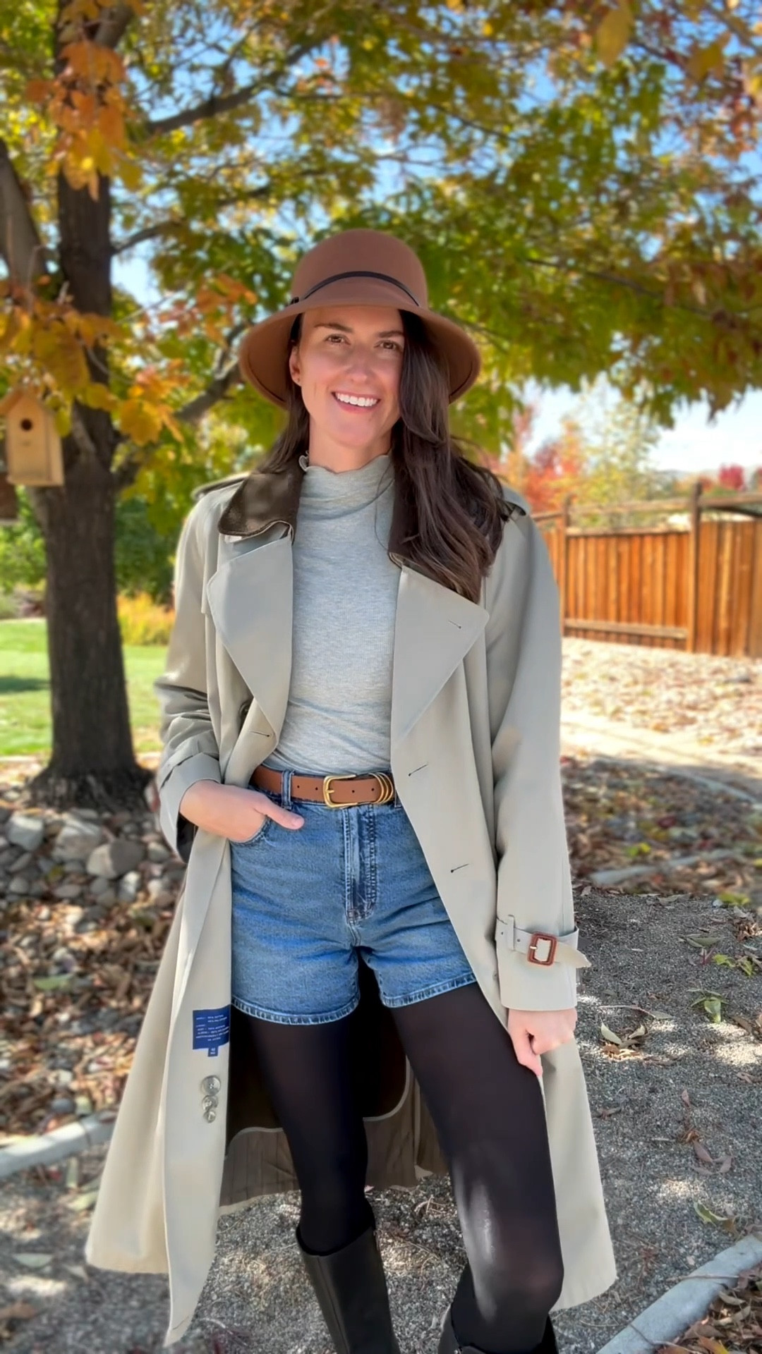 Found this trench coat for $10 at goodwill… found some similar that I love! 

#LTKOver40 #LTKSeasonal #LTKFindsUnder100