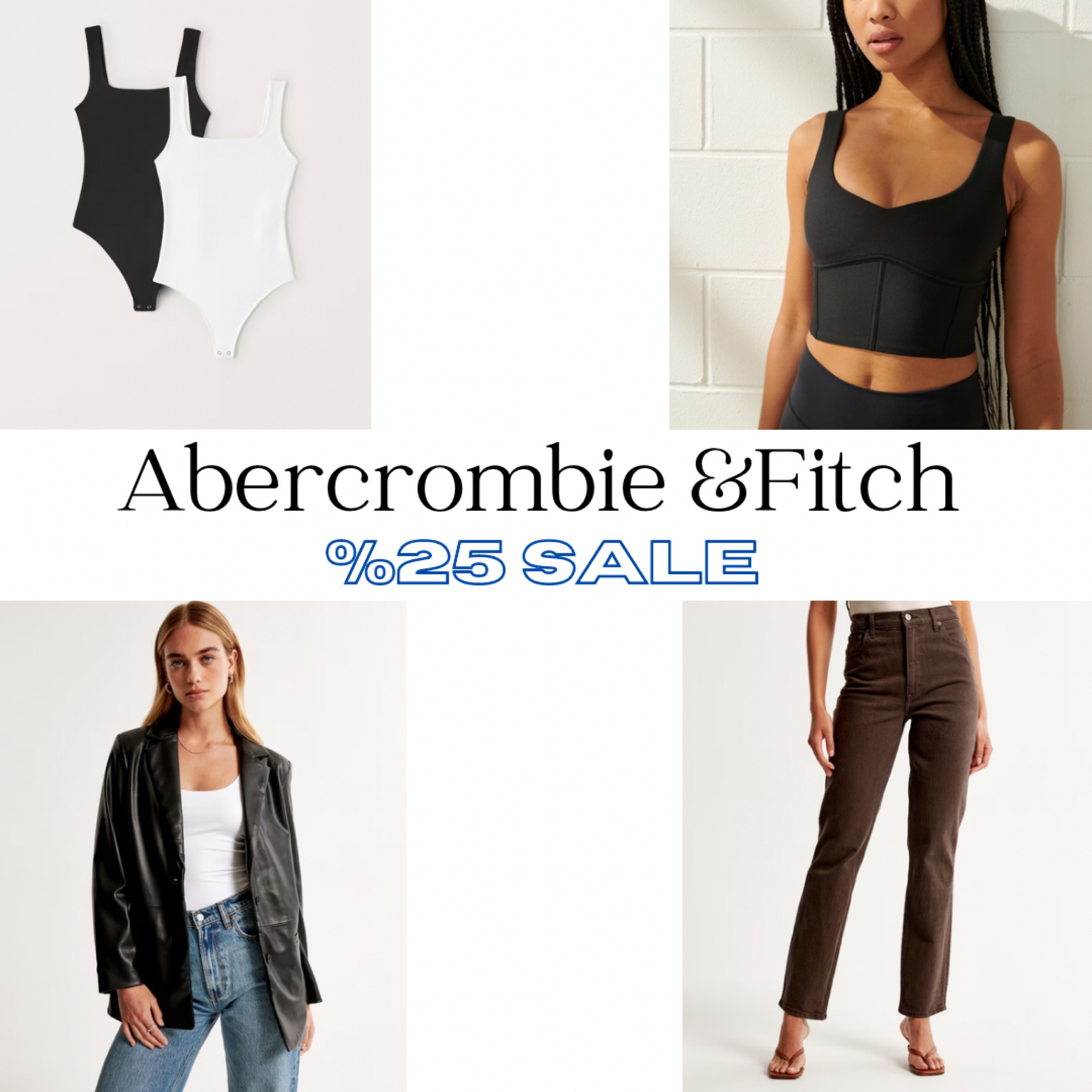 Abercrombie and Fitch sale alert! 25% plus 15% additional on select items! 

#LTKFind #LTKSeasonal #LTKSale