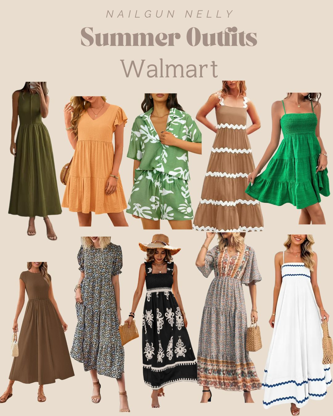 Walmart Summer Outfits!

#vactionoutfit #springdresses 

 #LTKSeasonal #LTKFindsUnder50 #LTKStyleTip