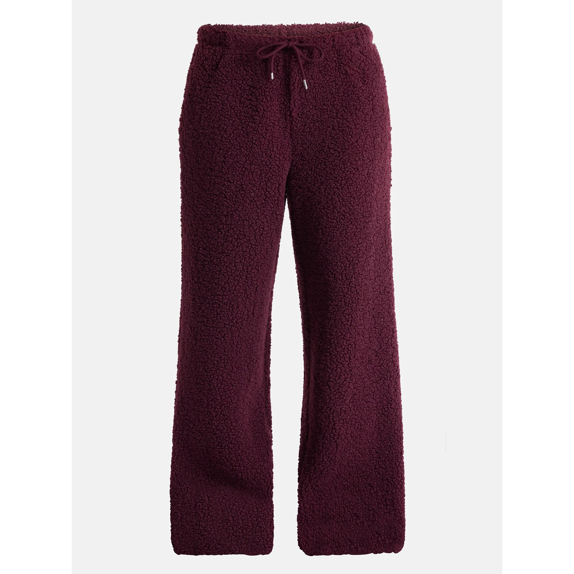 No Boundaries Wide Leg Plush Pants, 30.5'' Inseam, Women's | Walmart (US)