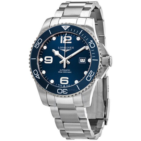 Longines HydroConquest Automatic Blue Dial Men's Watch L3.782.4.96.6 | Jomashop.com & JomaDeals.com