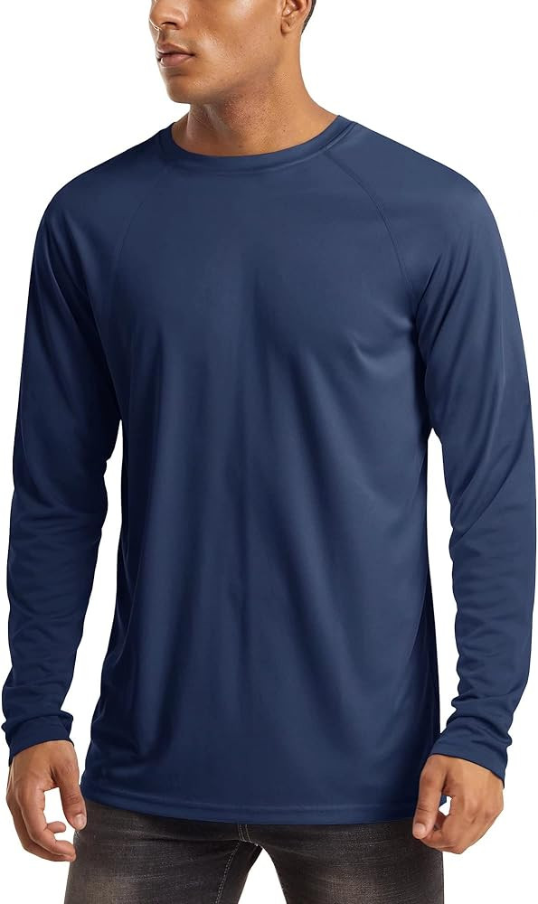 MAGCOMSEN Men's Long Sleeve Shirts UPF 50+ UV Sun Protection Athletic Shirts for Hiking Running W... | Amazon (US)
