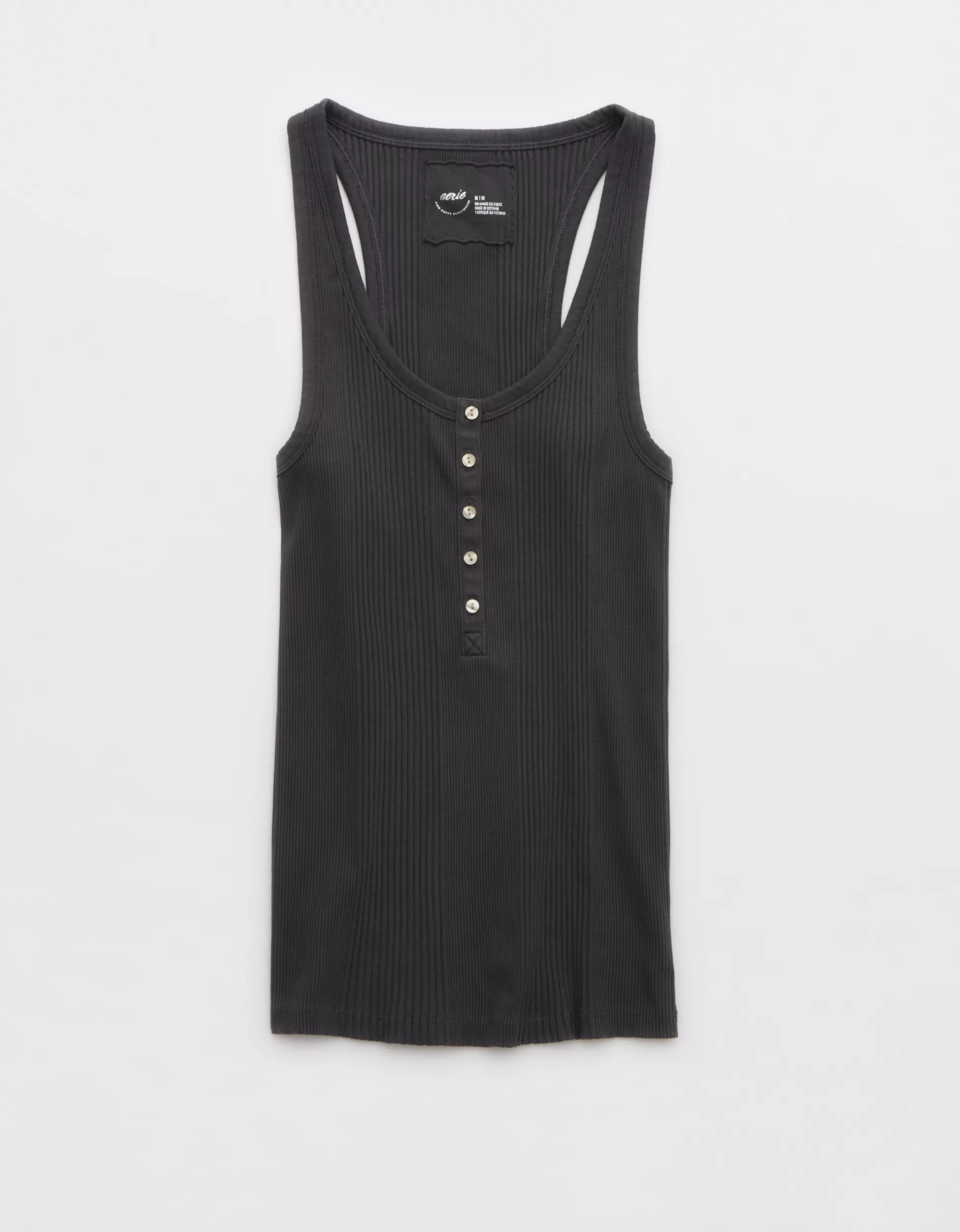 Aerie No BS Henley Tank Top | Aerie