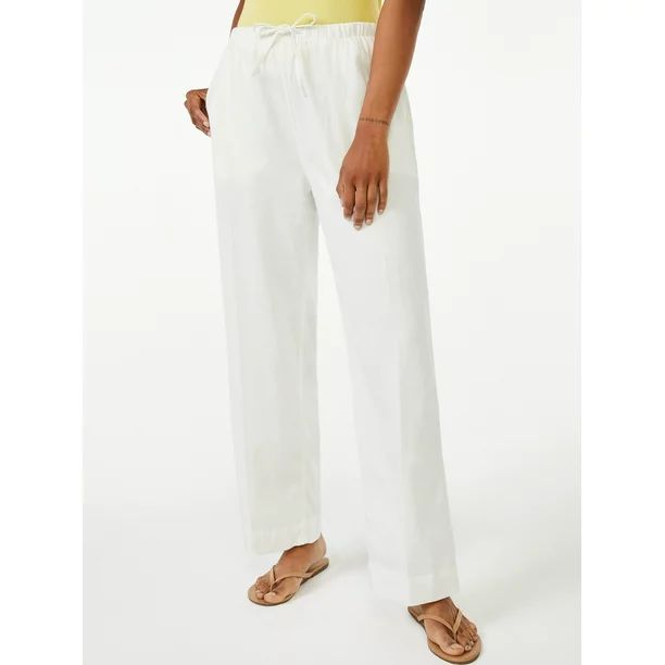 Free Assembly Women's Straight Leg Drawstring Pants | Walmart (US)