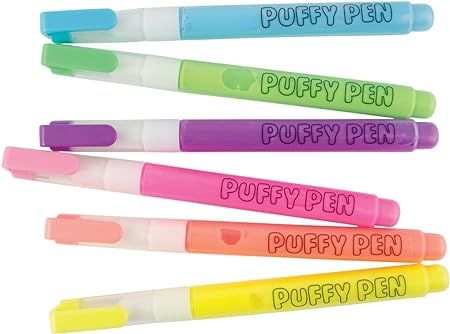 OOLY, Magic Puffy Pens, Set of 6 (132-061) | Amazon (US)