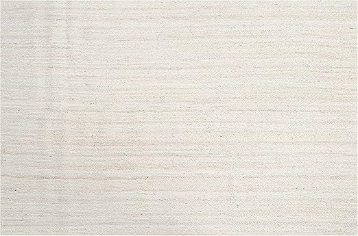 Hausattire Hand Woven Jute Braided Rug, 5'x8' – Off White, Reversible Boho Entry Area Rugs for ... | Amazon (US)
