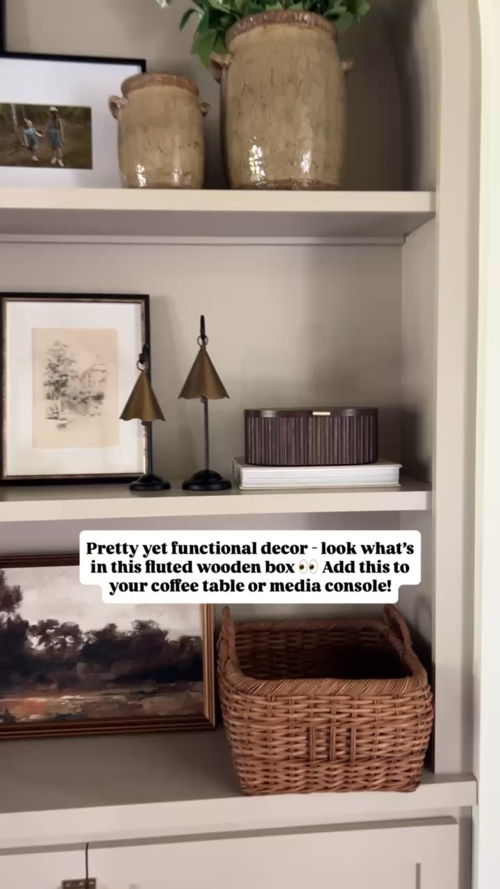 Loving this fluted box from Walmart’ so pretty as decor and it’s the perfect box to hide your remotes in!

#LTKmomlife #LTKSeasonal #LTKHome