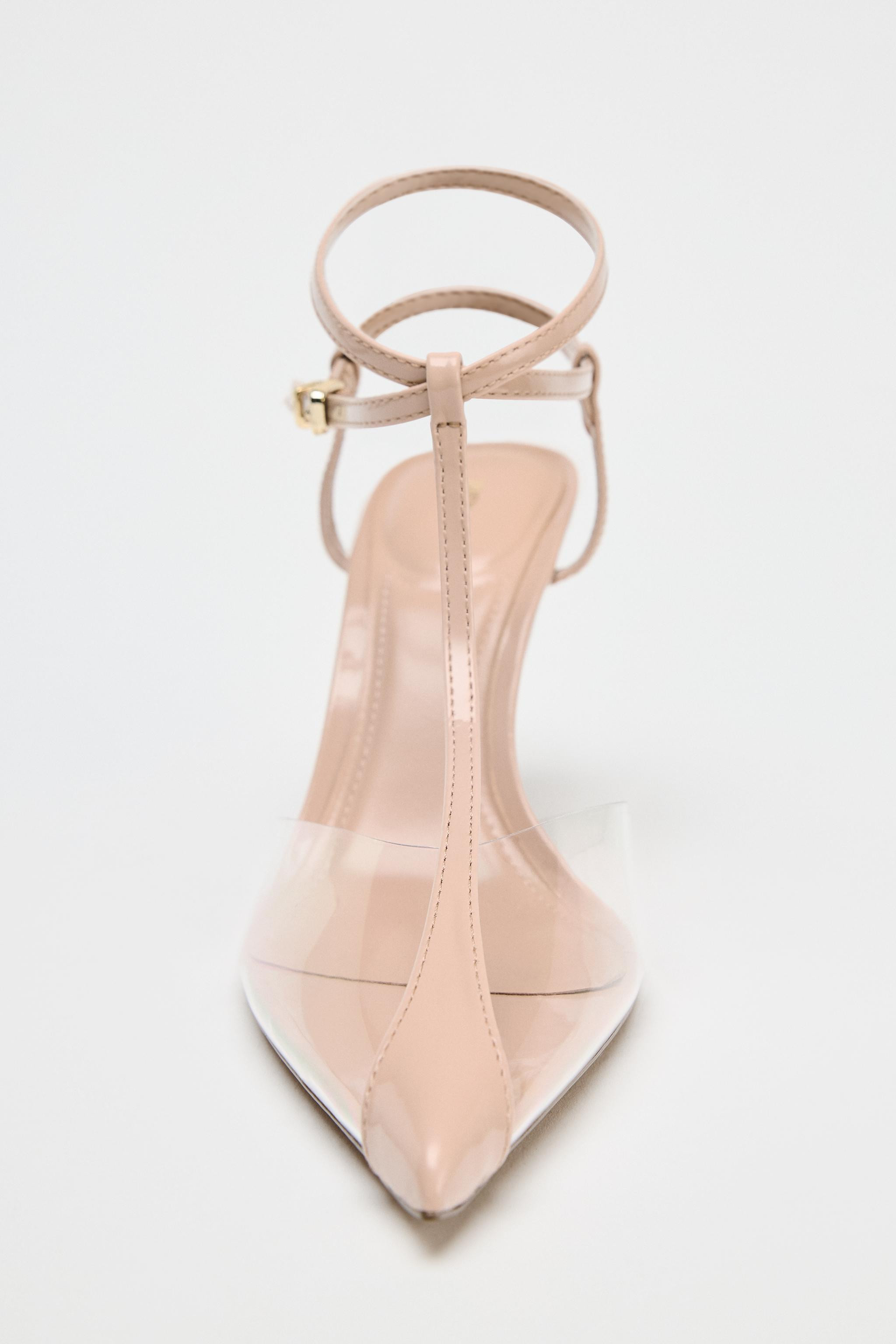 VINYL SLINGBACK SHOES | Zara US