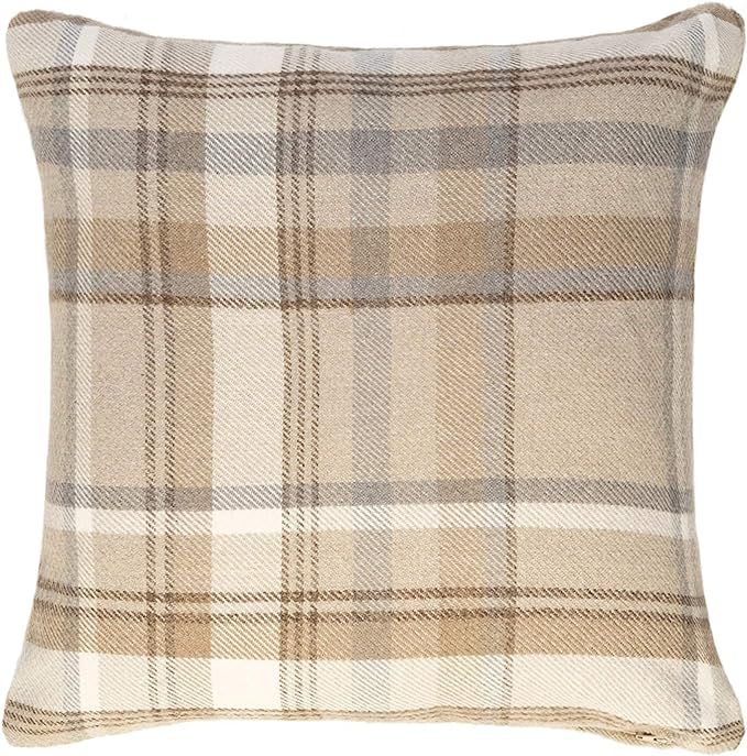 McAlister Textiles Luxury Tartan Plaid Decorative Pillow Cover Case for Farmhouse & Country Decor... | Amazon (US)