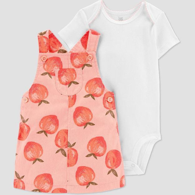 Baby Girls' Peach Top & Skirtall Set - Just One You® made by carter's Pink | Target