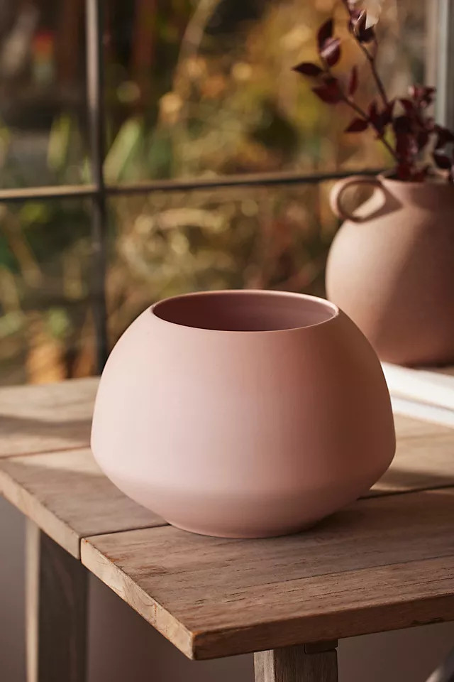 Mod Ceramic Planter, 10" | Anthropologie (US)