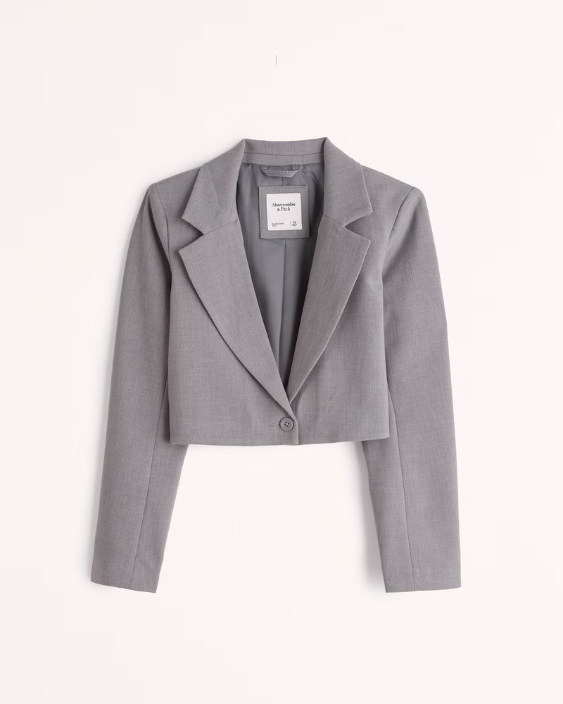 Cropped Blazer | Abercrombie & Fitch (US)