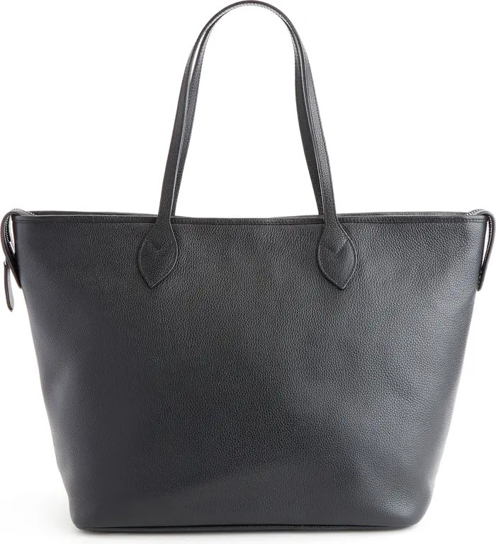 Leather Tote with Wristlet | Nordstrom