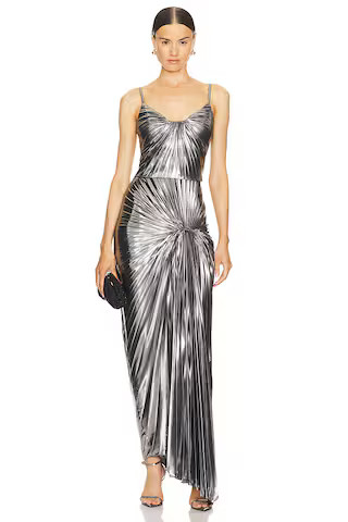 Georgia Hardinge Dazed Dress Floor Length in Silver from Revolve.com | Revolve Clothing (Global)