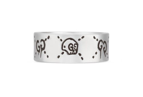 GucciGhost skull ring in silver | Gucci (US)