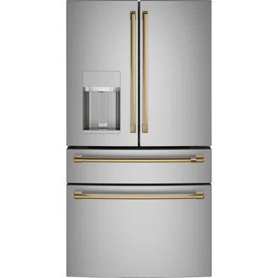 CafÃ© ENERGY STARÂ® 27.8 Cu. Ft. Smart 4-Door French-Door Refrigerator | Wayfair Professional