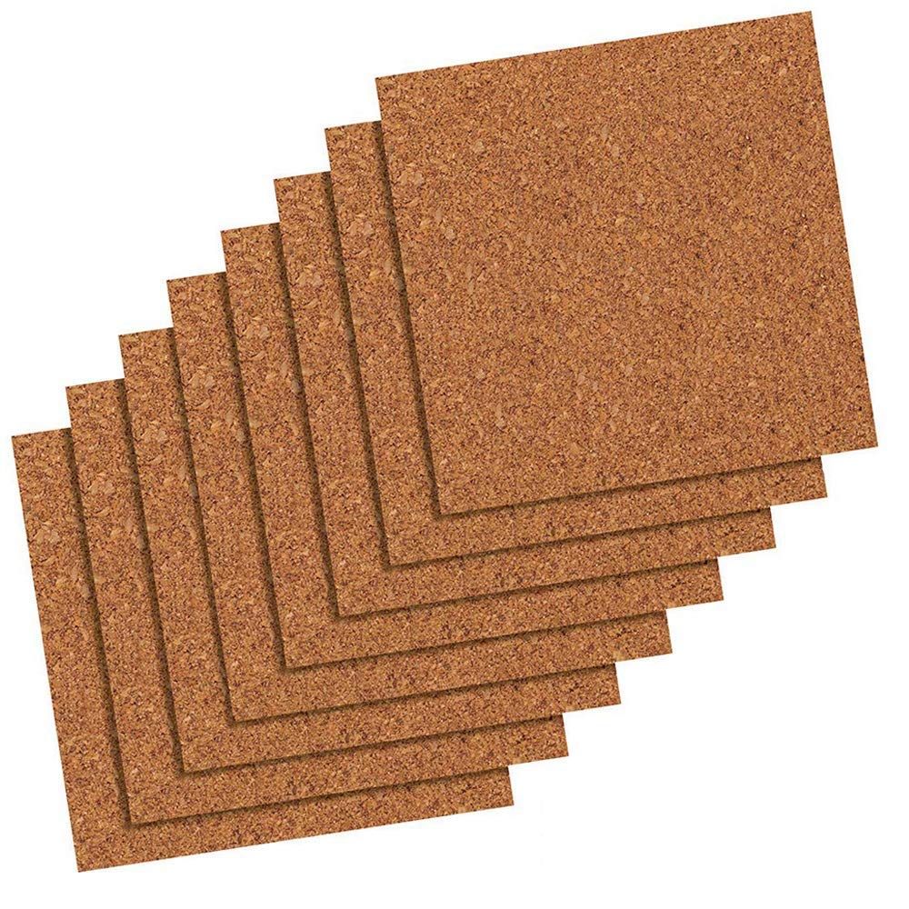 Quartet Cork Tiles, Cork Board, 12" x 12", Bulletin Boards, Natural, 8 Count (108) | Amazon (US)