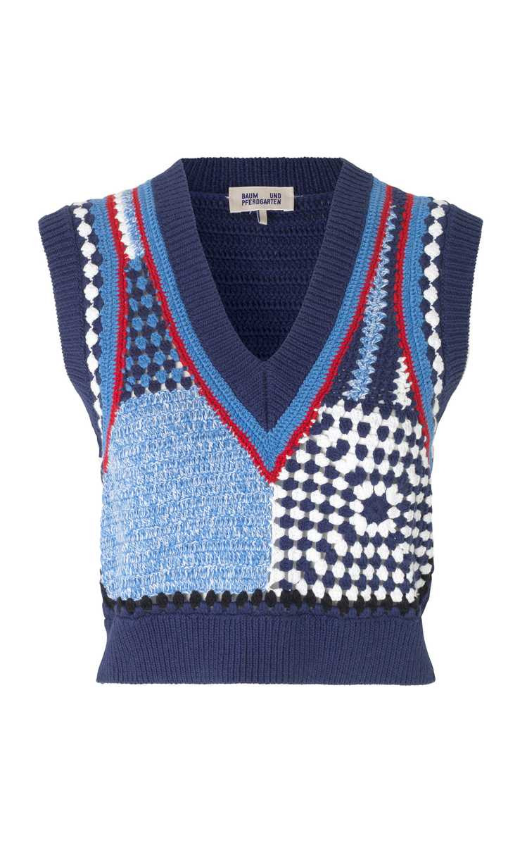 Cicilla Crochet-Knit Sweater Vest | Moda Operandi (Global)