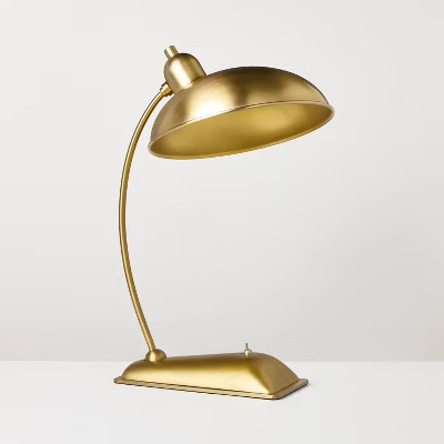 Toggle Switch Task Lamp Brass - Hearth & Hand™ with Magnolia | Target