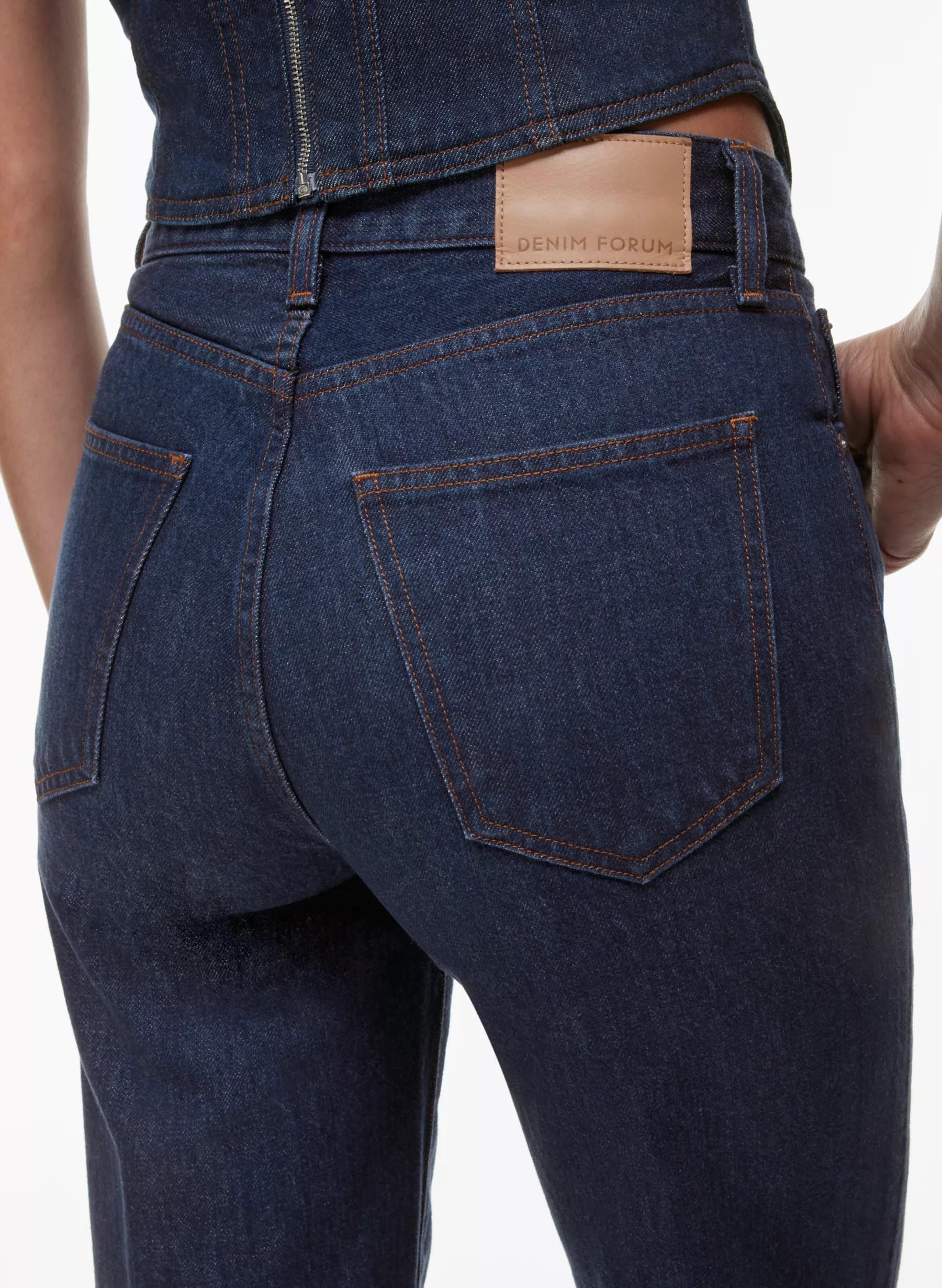 THE FARRAH HI-RISE WIDE JEAN | Aritzia